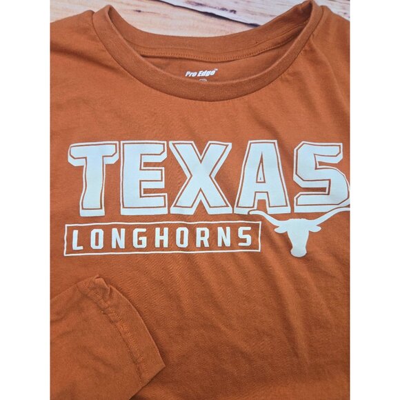 University of Texas Longhorns Womens Pro Edge Long Sleeve Shirt XL Burnt Orange - Picture 4 of 6